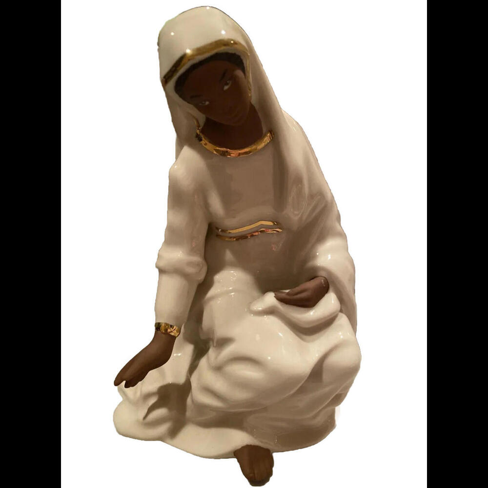 ✡️LENOX OH HOLY NIGHT, THE HOLY FAMILY African American Nativity Mary